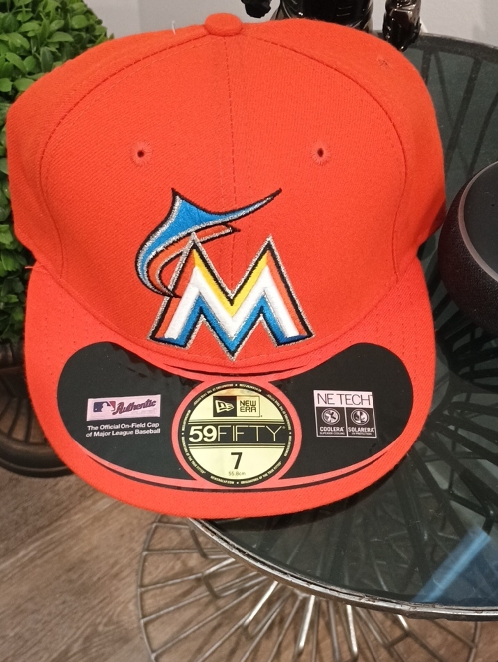 New Era Orange Miami Marlins 59FIFTY Fitted Hat
